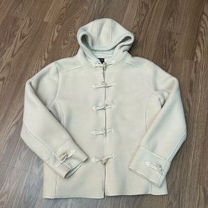 Barrage Authentic Women's Hooded Soft Jacket Sherpa Lined Size XL Made In Japan.